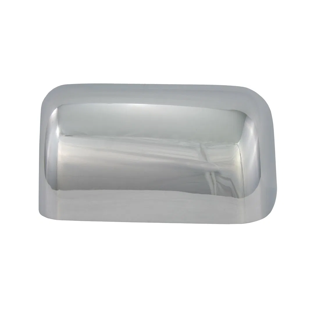 CCIMC67409A – COAST2COAST Exterior Mirror Cover, Top Half Cover Chrome Plated ABS Plastic Set Of 2